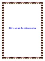 Thịt bò xào giá đẹp mắt ngon miệng. pdf