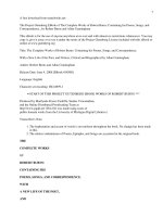 Complete Works of Robert Burns: Containing his Poems, Songs, and Correspondence. doc