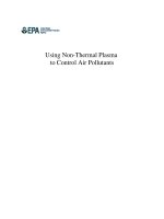 Using Non-Thermal Plasma to Control Air Pollutants pot