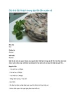 Giò thủ đãi khách trong dịp tết đến xuân về pdf