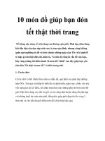 10 món đồ giúp bạn đón tết thật thời trang pdf