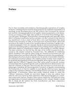 Modern Advances in Chromatography (Advances in Biochemical Engineering Biotechnology potx