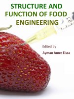 Structure and Function of Food Engineering docx