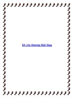 lời yêu thương thật lòng ppt