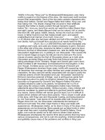 motifs involved in the play king lear by shakespeare