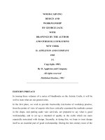 WOOD-CARVING DESIGN AND WORKMANSHIP pot