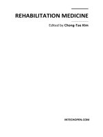 Rehabilitation Medicine Edited by Chong-Tae Kim pot