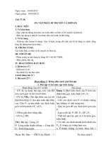 giáo án sinh học 9 trung học sơ sở