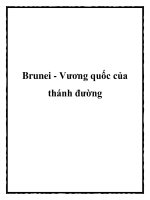 Brunei - Vương quốc của thánh đường doc