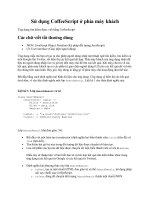 Sử dụng CoffeeScript ở phía máy khách doc