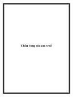 Chân dung của con trai! docx