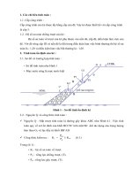 Tính toán ổn định của kè pptx