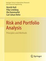 Risk and Portfolio Analysis doc