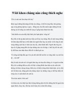 9 lời khen chàng nào cũng thích nghe docx