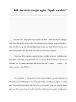 Bài cảm nhận truyện ngắn “Người mẹ điên” pdf