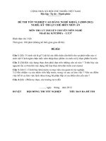 đề thi lí thuyết tốt nghiệp khóa 3 - kỹ thuật chế biến món ăn - mã đề thi ktcbma - lt (37)