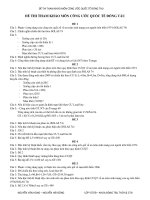 ĐỀ THI THAM KHẢO MÔN CÔNG ƯỚC QUỐC TẾ ĐÓNG TÀU pptx