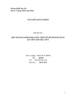 KHAI THAC TRIET DE MO HINH TRONG SINH HOC 8