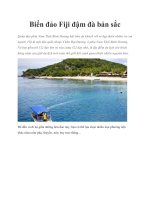 Biển đảo Fiji đậm đà bản sắc ppt