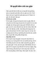 Bí quyết kiềm chế cáu giận docx