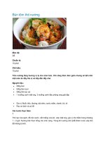 Bún tôm thịt nướng pdf