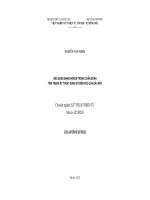 ứng dụng mạng neural trong chuẩn đoán tình trạng kỹ thuật động cơ điện kéo đầu máy