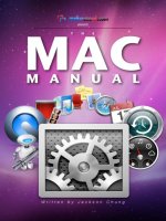 The Mac Manual for beginner Mac user