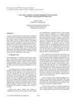 A DYNAMIC CRASHING METHOD FOR PROJECT MANAGEMENT USING SIMULATION-BASED OPTIMIZATION doc