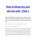 Hăm tã không đơn giản như bạn nghĩ - Phần 1 doc