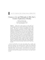 Cinema as Art and Philosophy in Béla Tarr''''s Creative Exploration of Reality potx