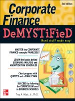 Corporate Finance Demystified 2/E potx
