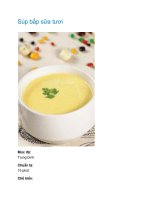 Súp bắp sữa tươi doc