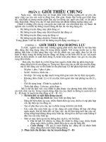 Thiết kế hệ truyền động van không đảo chiều