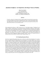 Quantum Sculpture: Art Inspired by the Deeper Nature of Reality pdf