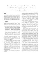 Lore: A Database Management System for Semistructured Data ppt