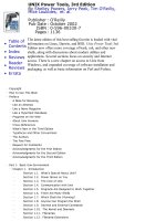 Unix power tools