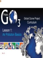Global Ozone ProjectCurriculum Lesson 1: Air Pollution Basics docx