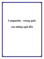 Campuchia - vương quốc của những ngôi đền ppt