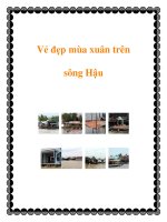 Vẻ đẹp mùa xuân trên sông Hậu pdf