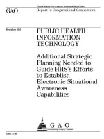 public health information technology pot