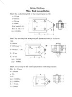 CTM bài tập thảo luận