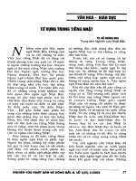 Báo cáo khoa học: Từ vựng tiếng Nhật pot