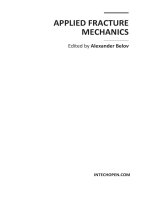 APPLIED FRACTURE MECHANICS doc