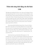 Thêm tính năng khởi động cho đĩa flash USB ppt