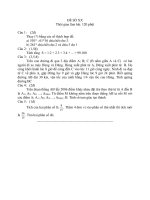 Đề Thi Thử Học Sinh Giỏi Lớp 9 Toán - Phần 1 - Đề 20 pdf