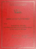 Ngân hàng - bảo hiểm xu hướng phát triển trên thị trường thế giới và ứng dụng tại Việt Nam