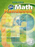 quick review math handbook, book 3