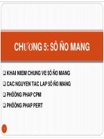 Tổ chức thi công chương 5