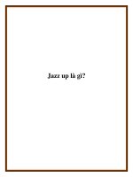 Jazz up là gì? pdf