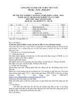 đáp án đề thi thực hành-quản trị doanh nghiêp vừa và nhỏ-mã đề thi qtdnvvn-th(48)